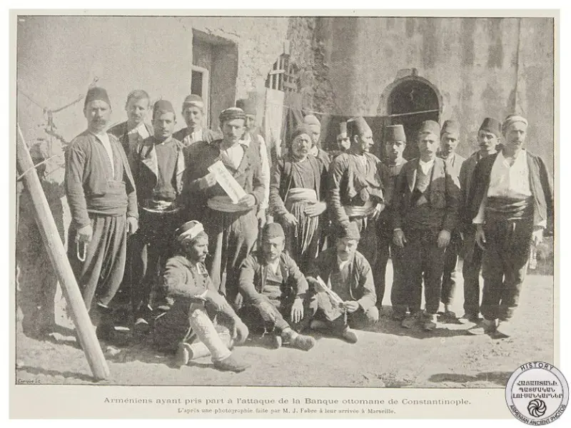 Armenians in France who captured Bank Ottoman