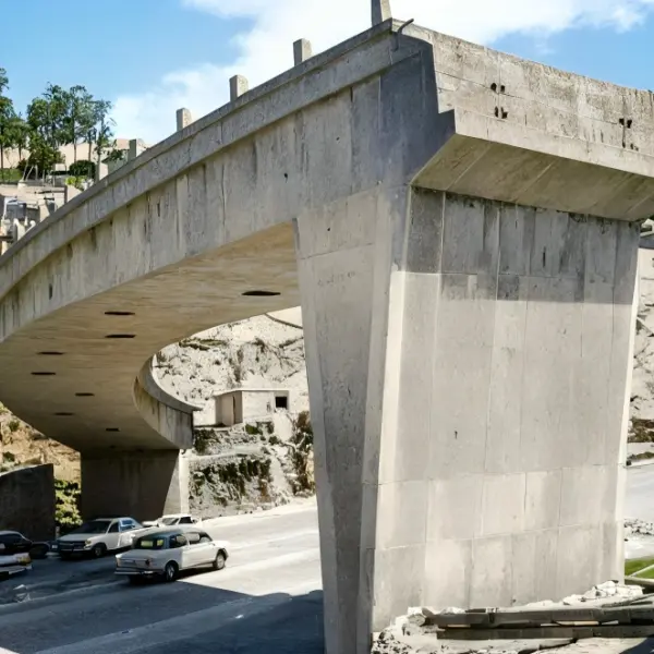Construcción del Puente Portachuelo