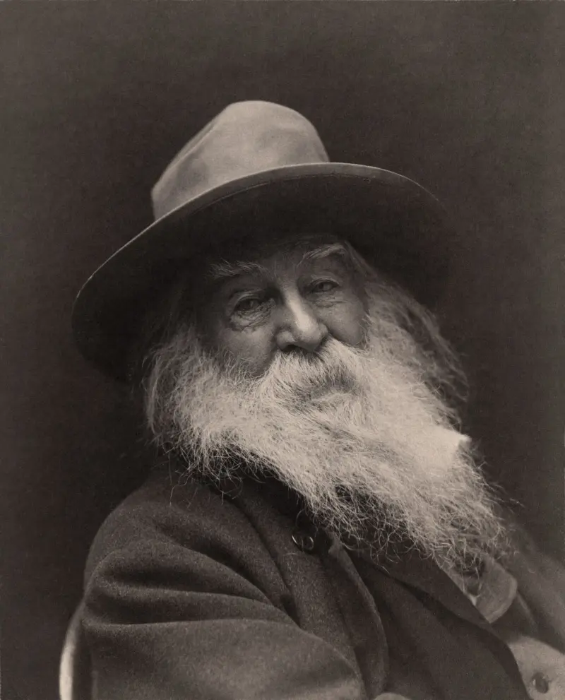American poet Walt Whitman.