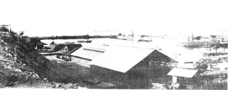 Fundidora de la mina El Boleo. Santa Rosalía.