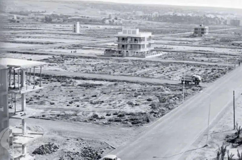 Los dos primeros edificios de Gran Playa