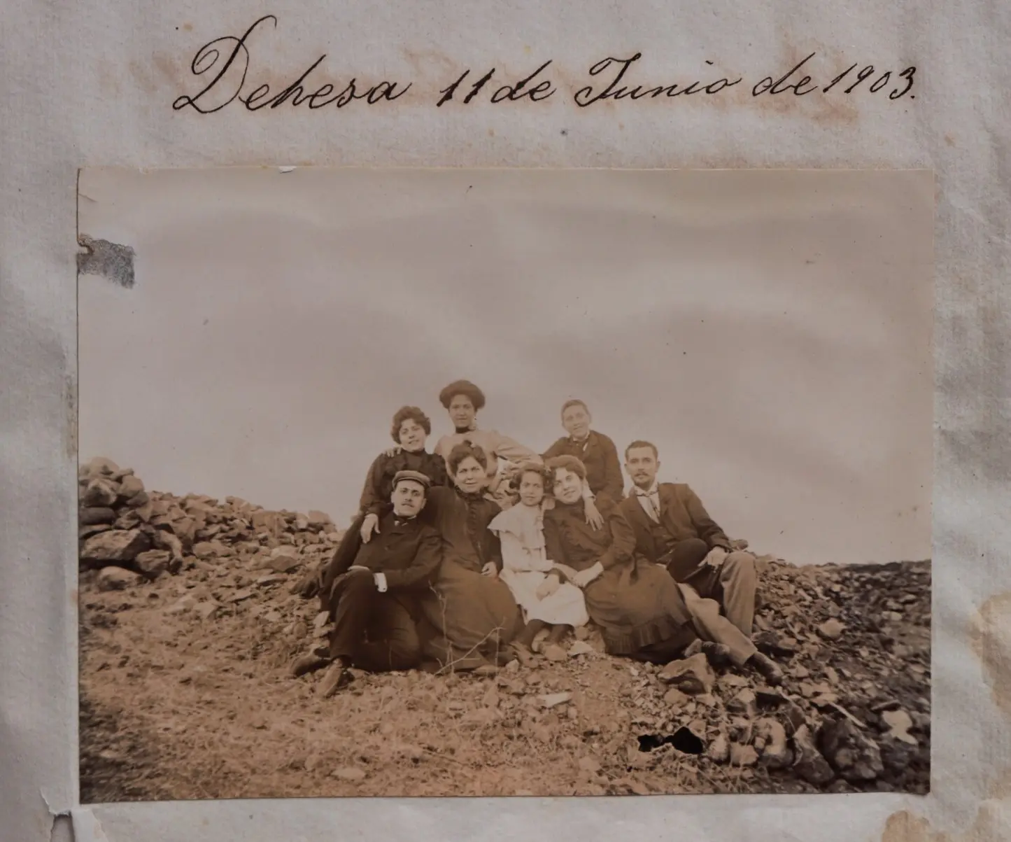 Grupo de personas en La Dehesa