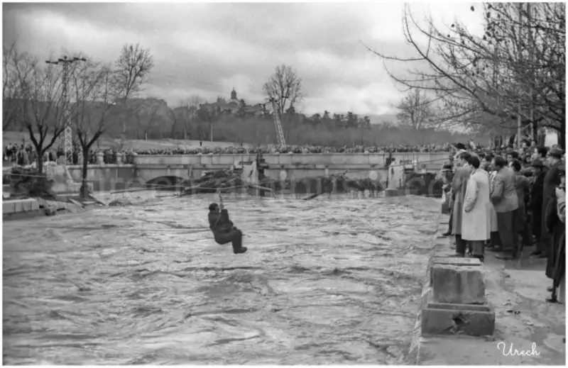 Crecida del Río Manzanares.
