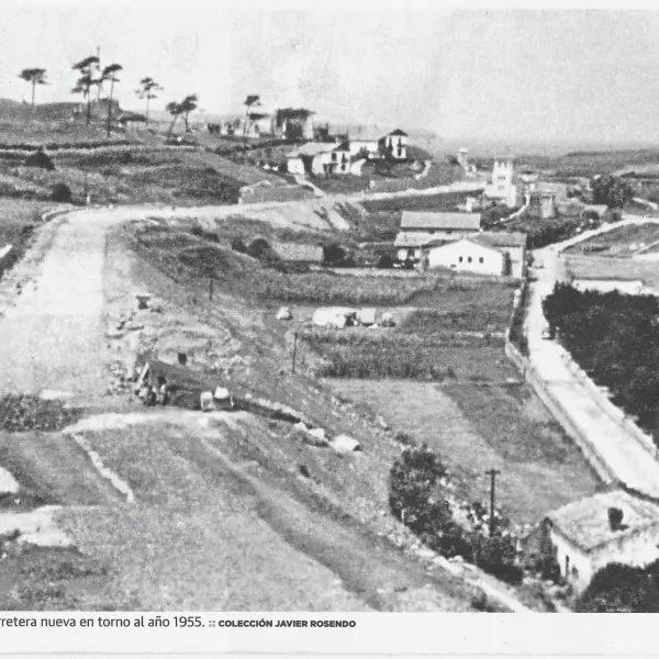 Obras de la carretera nueva