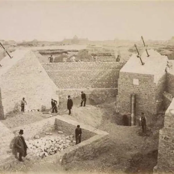 Foundations of the Eiffel Tower