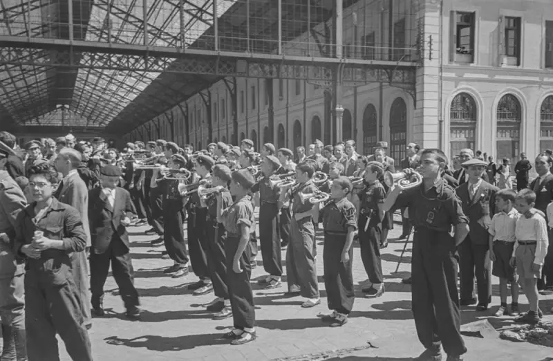 Salida División Azul. 