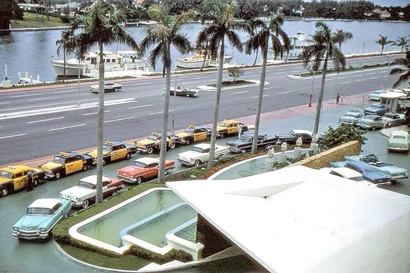 Miami Beach in the 1950s