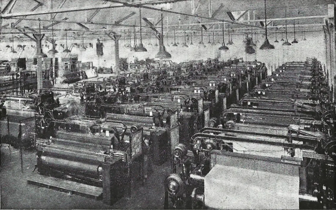 Fábrica textil.