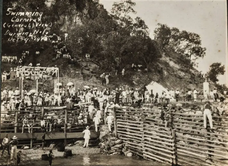 Darwin swimming carnival at the Fort Hill Baths