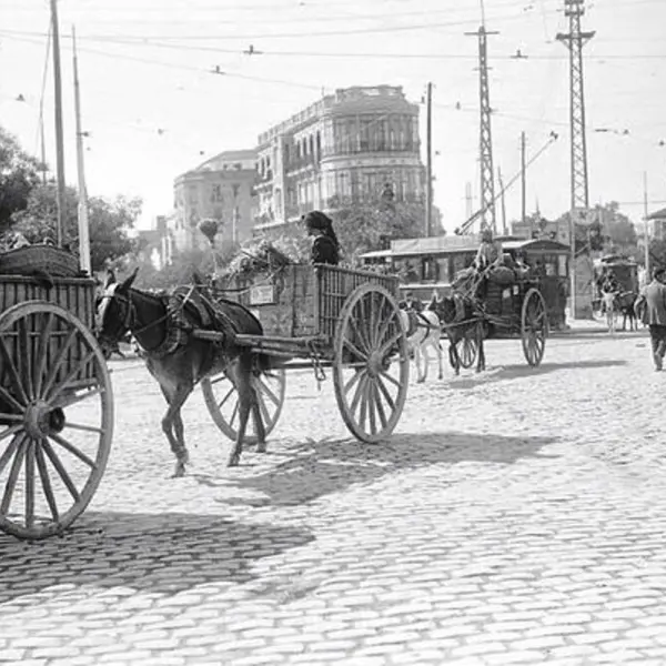 Glorieta de Cuatro Caminos.