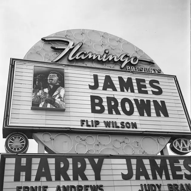 JAMES BROWN AT FLAMINGO