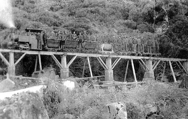Ferrocarril del faro Cabo Raper 