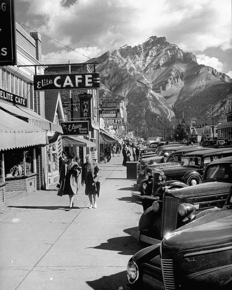 Main Street in Banff