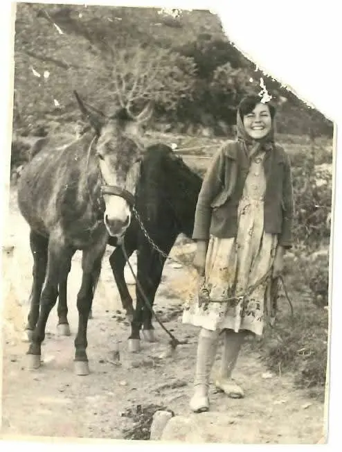 Con las caballerías. 