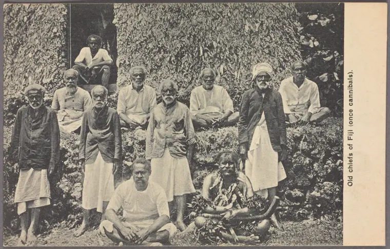 Old chiefs of Fiji (once cannibals)