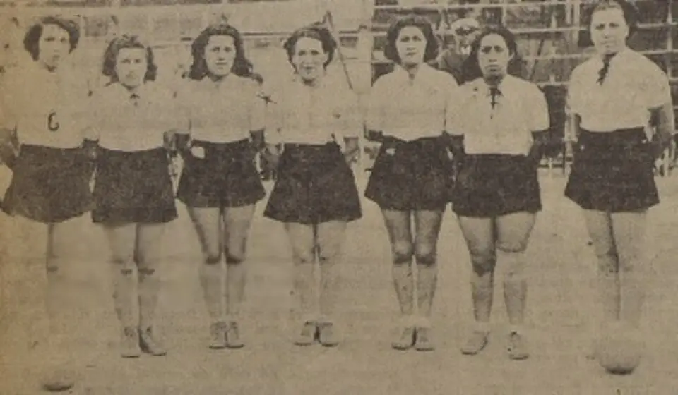 Las pioneras del básquetbol femenino 