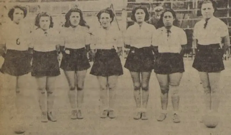 Las pioneras del básquetbol femenino 