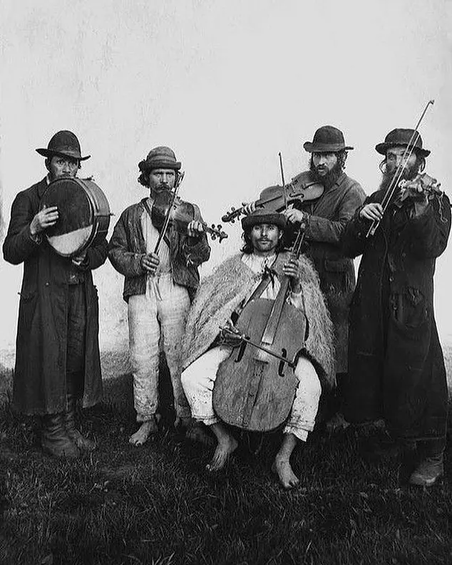 Jewish and Ruthenian musicians in Verecke