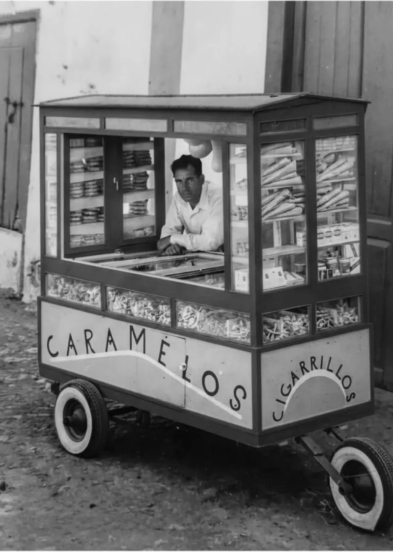 Vendedor de caramelos