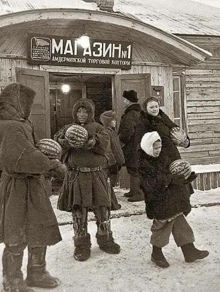 Chukchi with Watermelons
