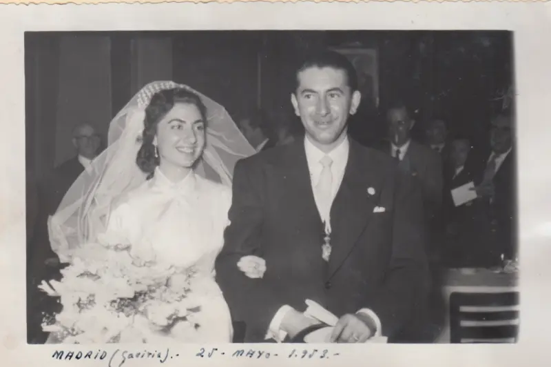 Boda Sixto López y Matilde Gutiérrez