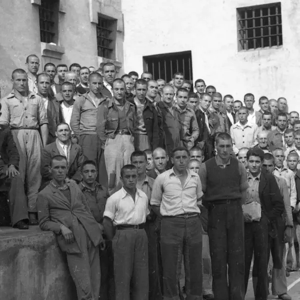 Presos de la cárcel de El Coto.