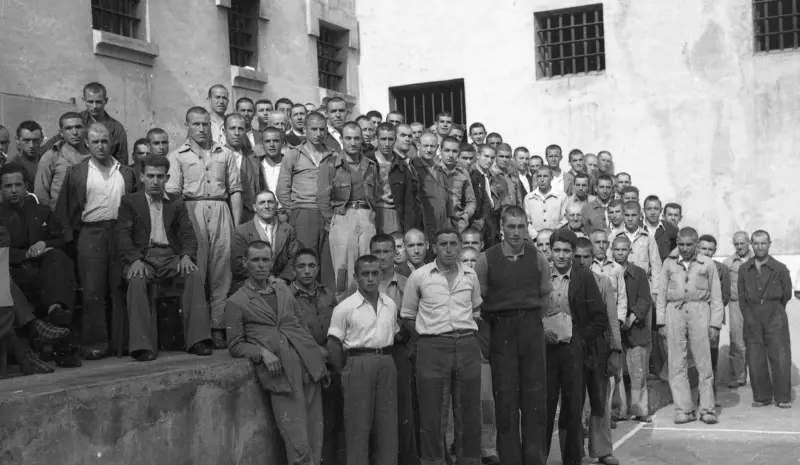 Presos de la cárcel de El Coto.