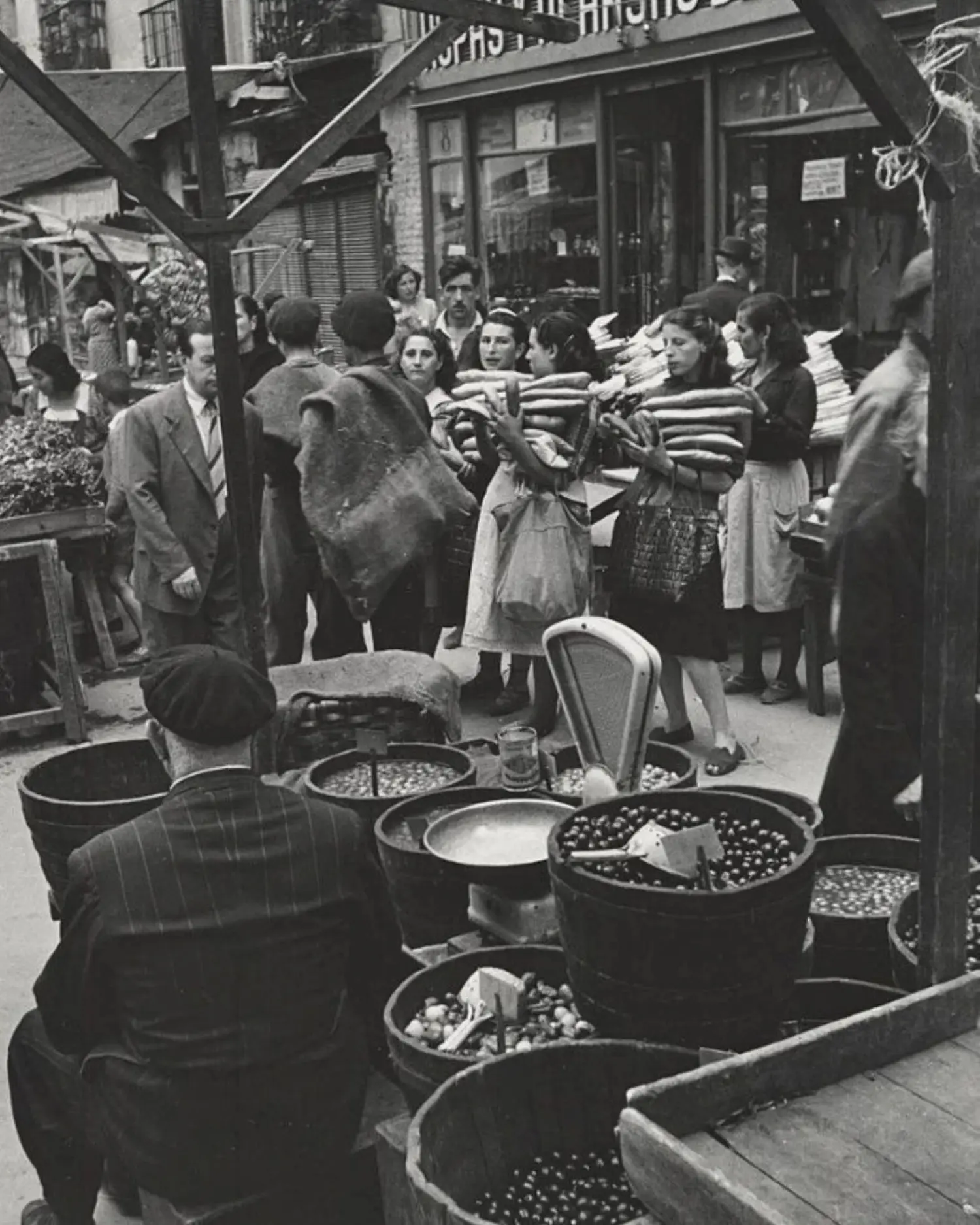 Mercado de la Corredera Alta de San Pablo.