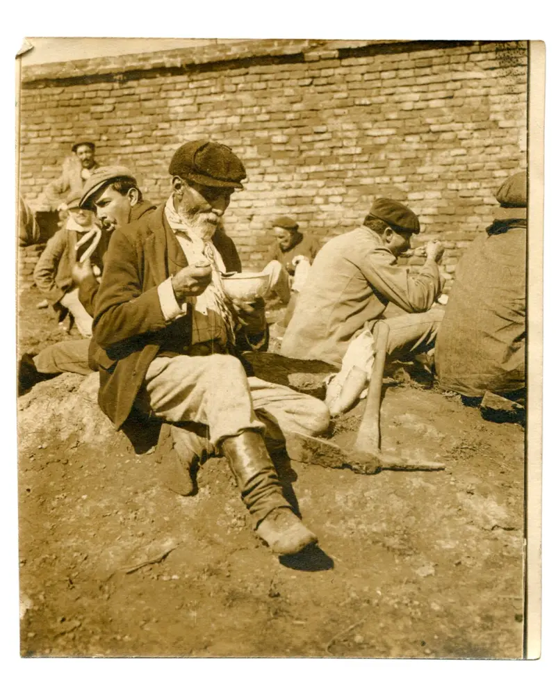 El almuerzo de los desocupados 