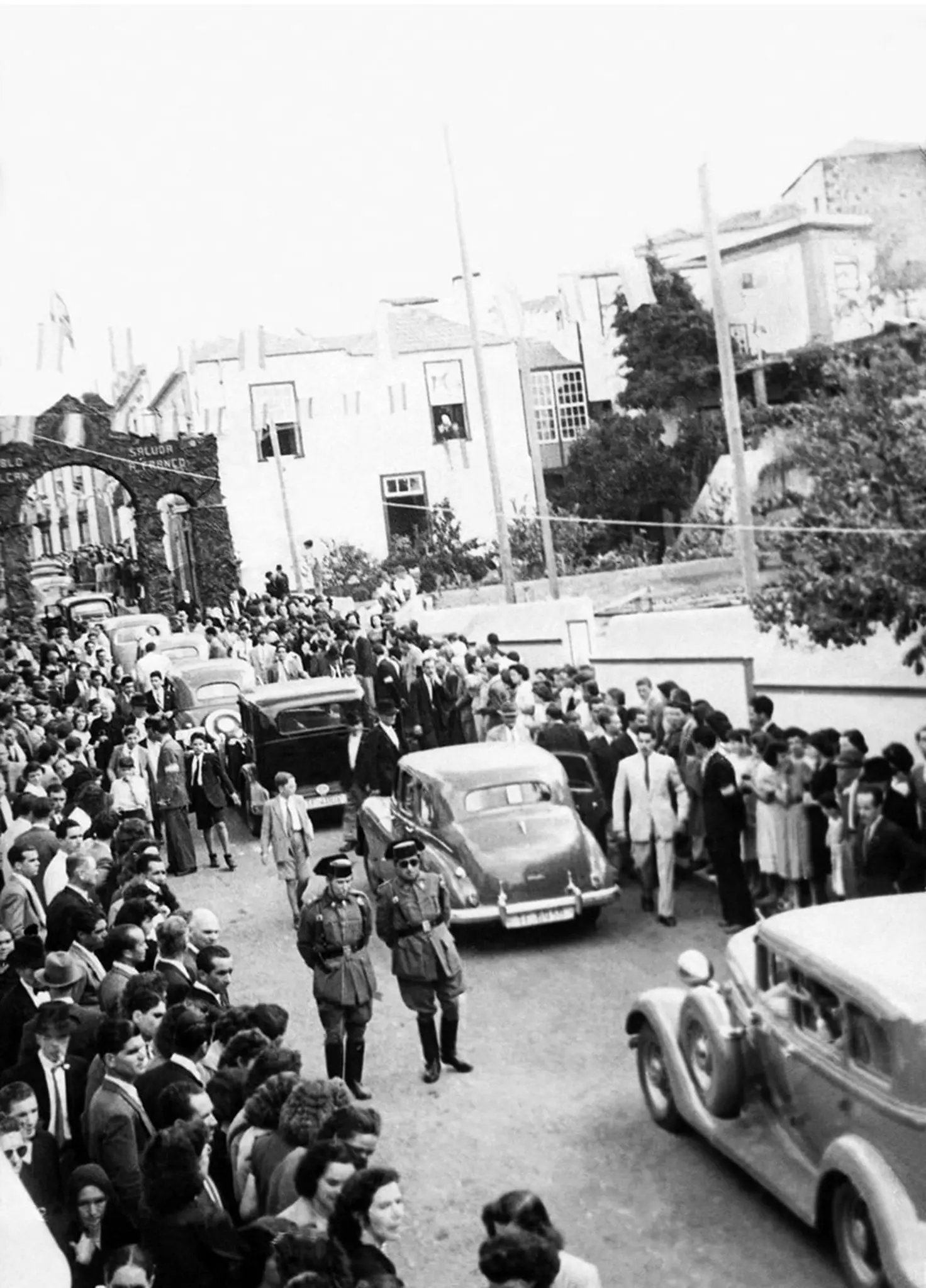 Visita de Francisco Franco a la Ciudad de El Paso