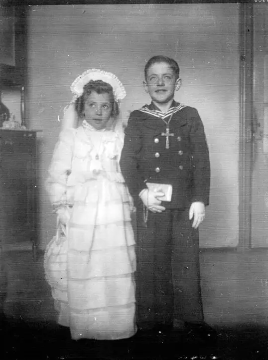 Comunión de Carmen y Ángel Olóriz