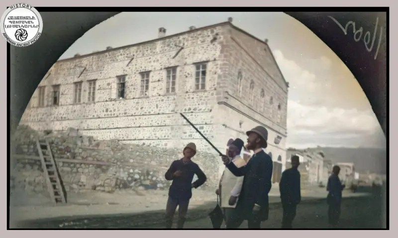 The building of the American Mission in Kssrin (Erzurum)