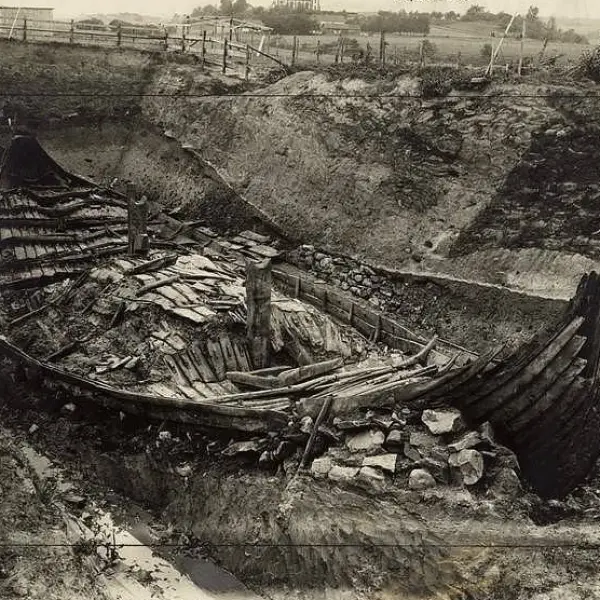 The Oseberg Ship,