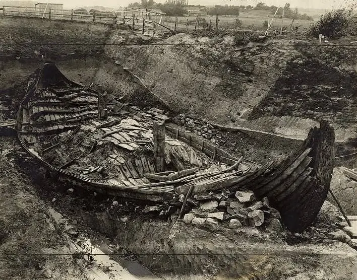 The Oseberg Ship,