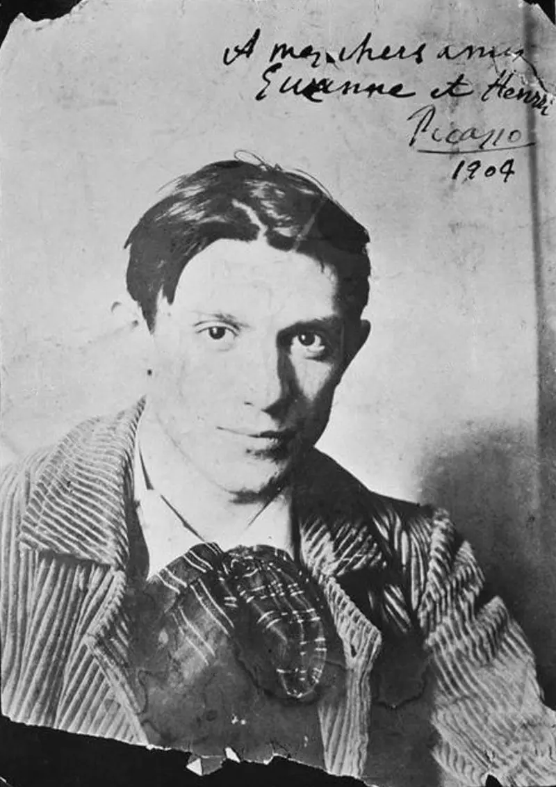Pablo Picasso fotografiado por Ricard Canals.