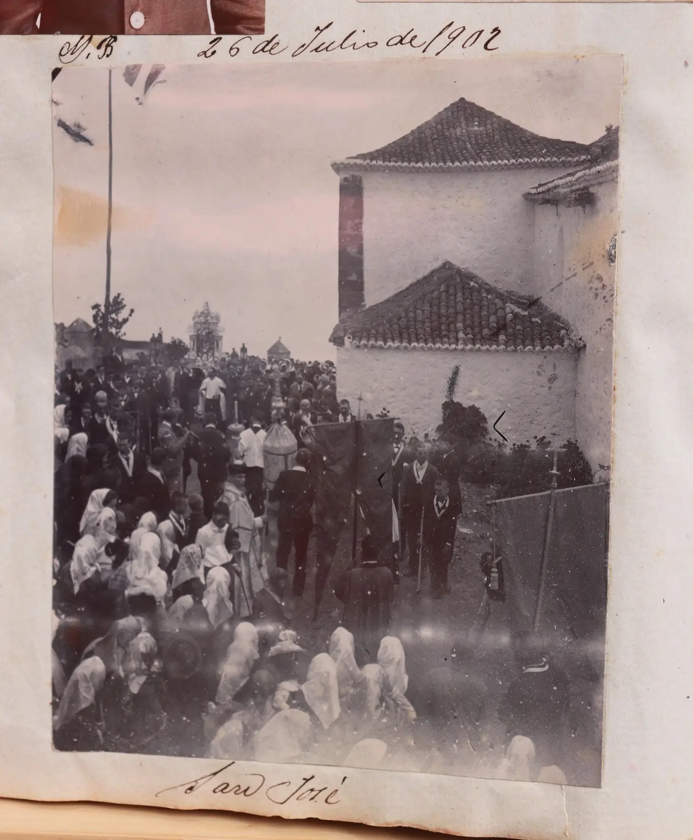 Procesión en San José