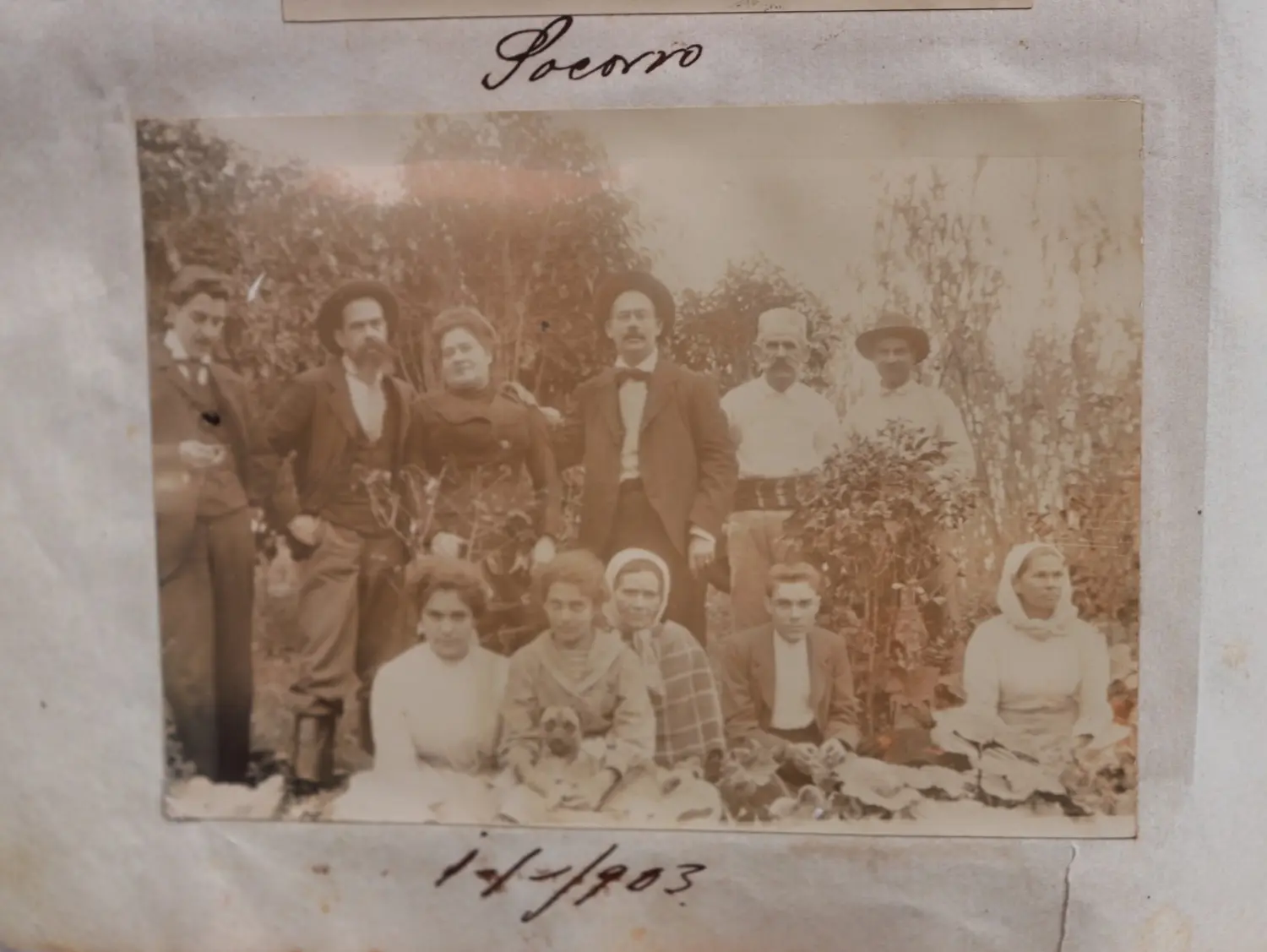 Grupo de personas en El Socorro