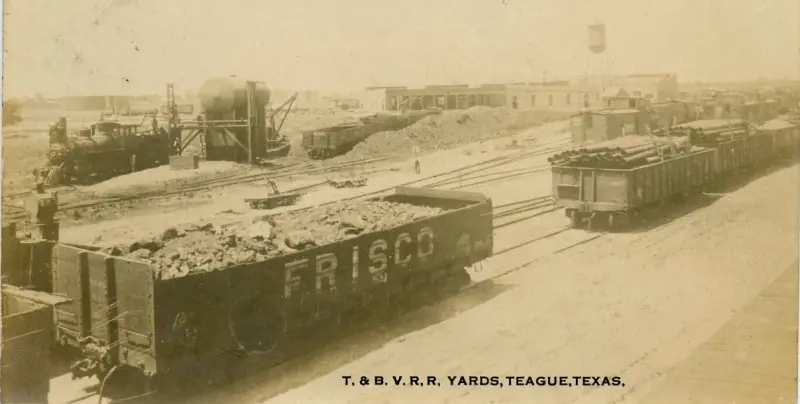 Railroad Yard at Teague