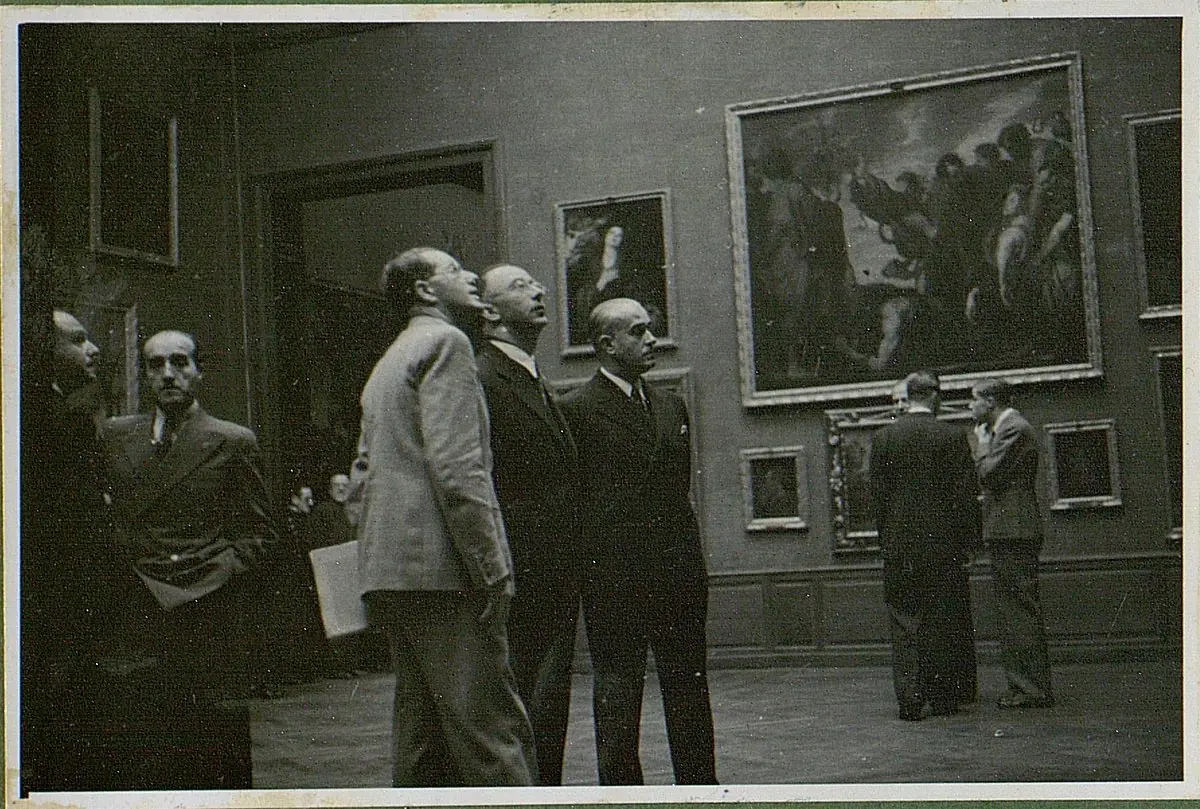 Heinrich Himmler en El Prado