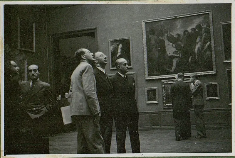 Heinrich Himmler en El Prado