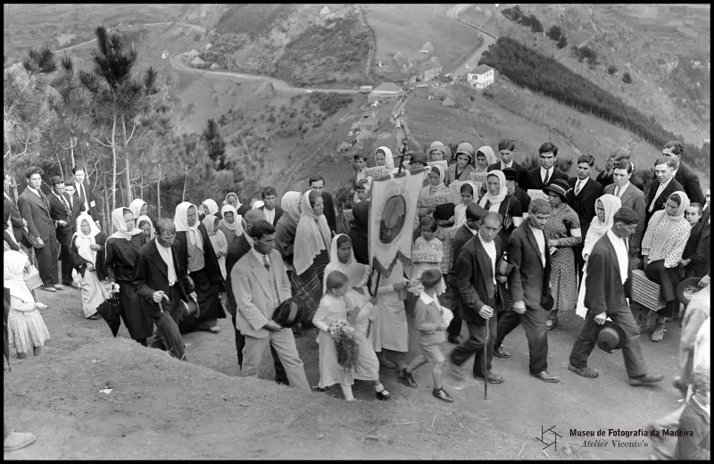 Peregrinação na capela de Nossa Senhora de Fátima