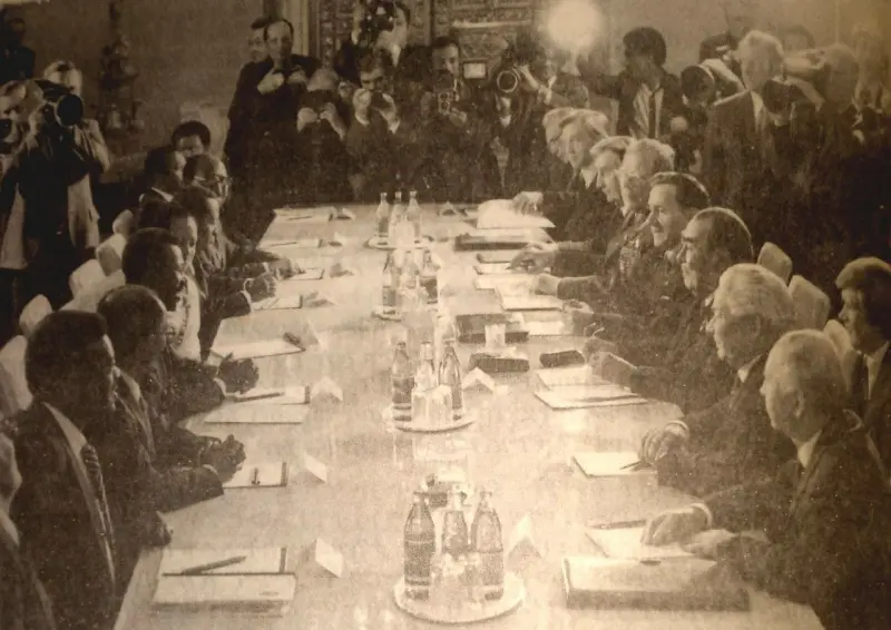 Discussions with the Supreme Commander-in-Chief of the Soviet Union