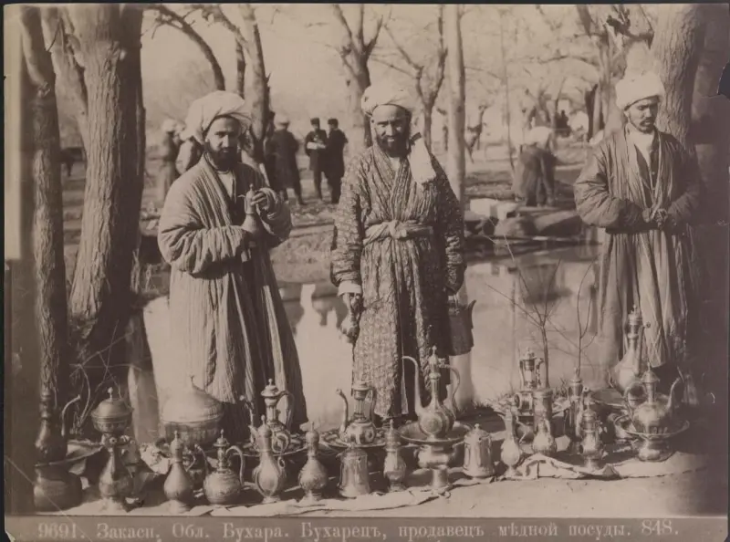 Bukhari, a seller of copper dishes