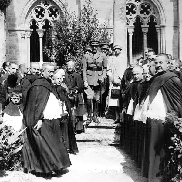 Visita del Rey Alfonso XIII.