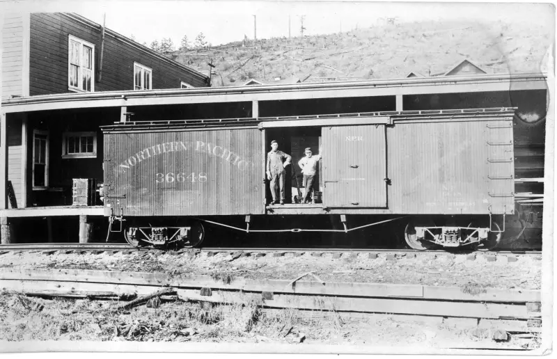 Northern Pacfic railcar