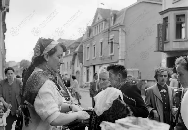 Braderie dans les rues