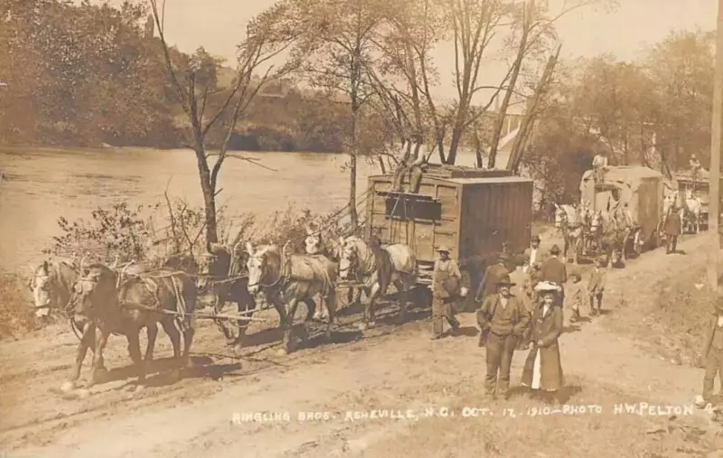 Ringling Bros parade