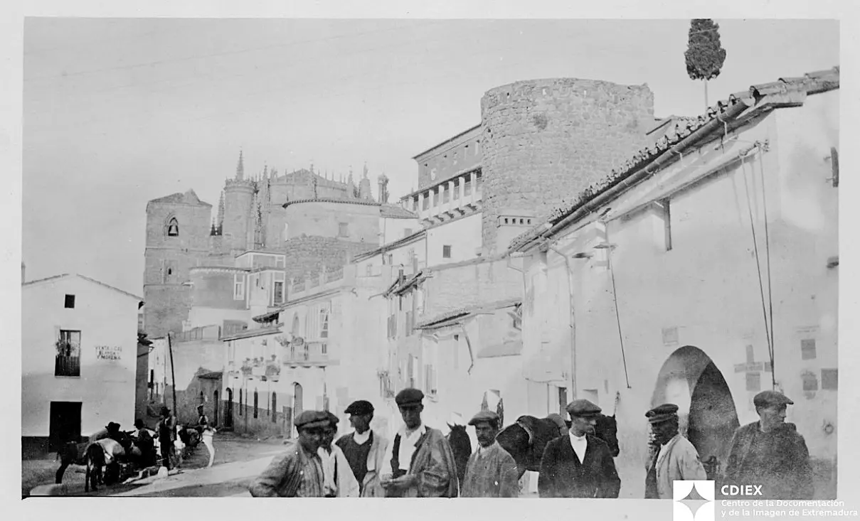 La catedral y torres de defensa 