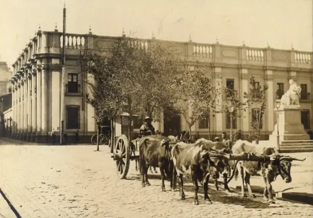 Tribunales de Justicia de Santiago de Chile, hacia 1900 – Historia urbana y arquitectura