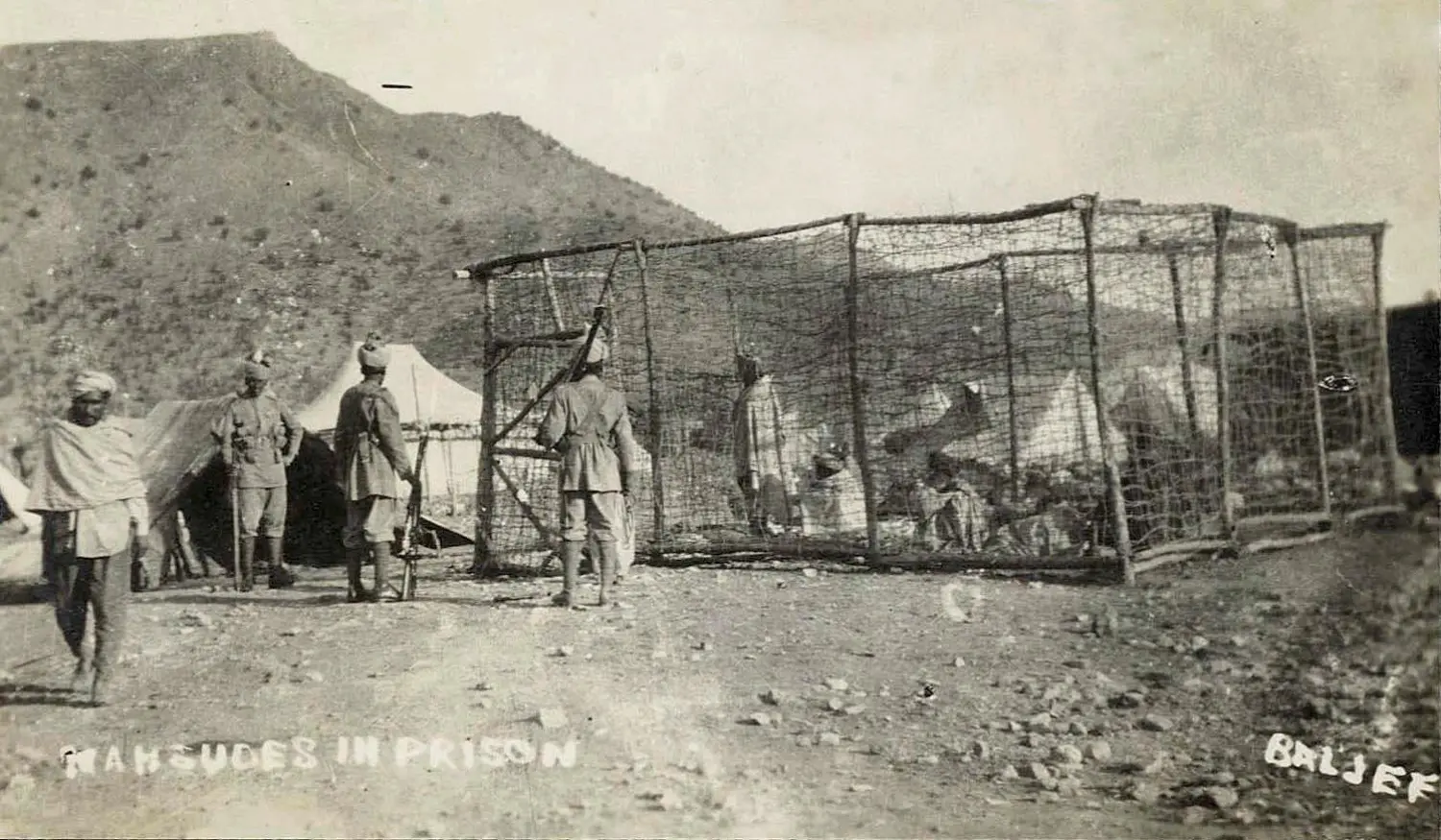 Captured Mahsud tribesmen Captured Mahsud tribesmen